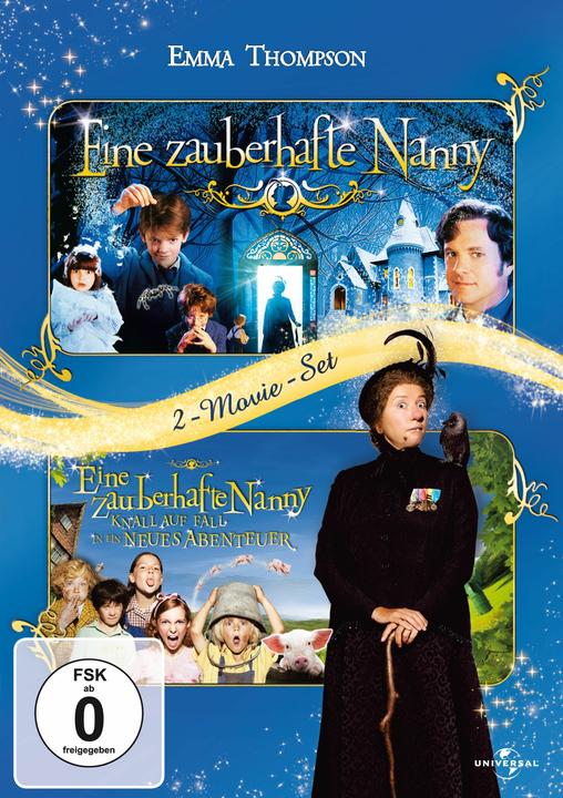 Produktbild Eine zauberhafte Nanny 1 Doppelpack (DVD, 2010, Deutsch, Englisch)