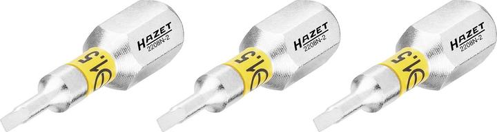 Actual product image HAZET Screwdriver Bit Set (Bit) (Screw slot)