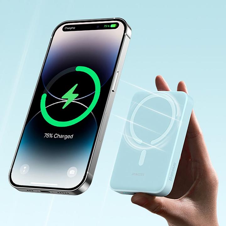 Immagine prodotto Baseus Magnetic Wireless Powerbank (10000 mAh, 30 W, 23.10 Wh)