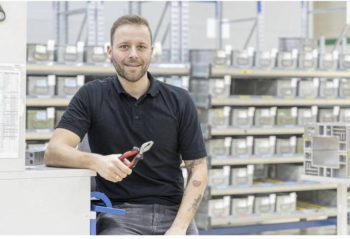 Actual product image Wiha Kombizange Industrial (180 mm)