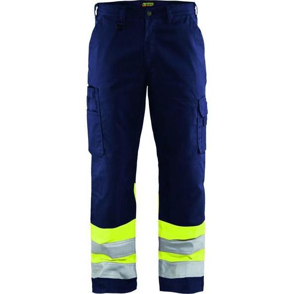Blakläder, Arbeitshose, unisex Warnschutzhose 1564 blau Groesse 50 (50)