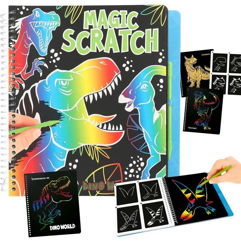 Dino World - Magic Scratch Book ( 0412732 )