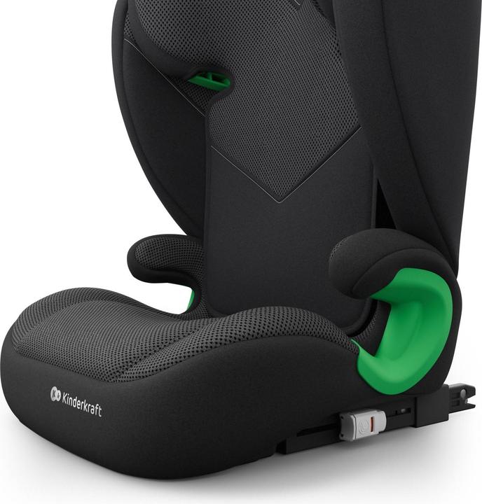 Produktbild KinderKraft Car seat JUNIOR FIX 2 PLUS i-Size black (Kindersitz)