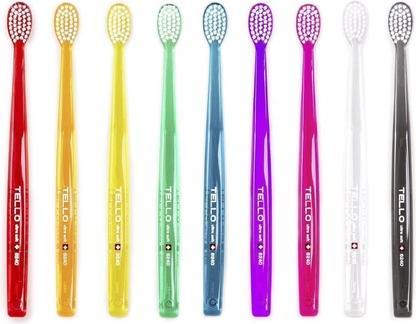 Tello Ultrasoft 6240 Extra Soft Toothbrush for Adults with Sensitive Gums