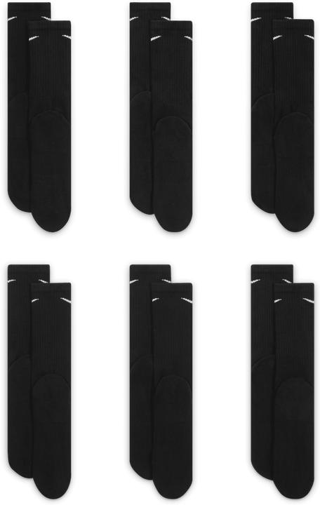 Image du produit Nike Chaussettes Everyday Cushion Crew, pack de 6 (42 - 46)