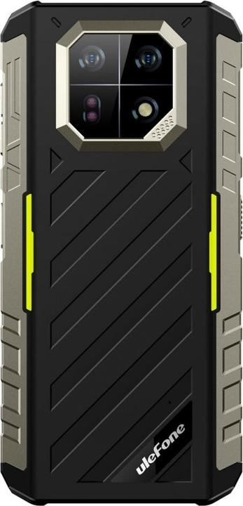 Immagine prodotto Ulefone Smartphone Armor 22 8GB/256GB (nieco zielonkawy) bez ładowarki (256 GB, Verde-Nero, 6.58", Doppia SIM, 4G)