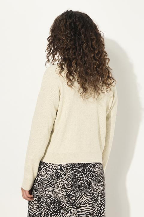 Actual product image Ulla Popken V-Neck Long Sleeve Cardigan (62)