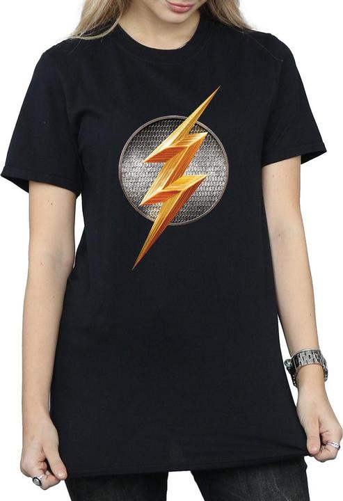 Produktbild Flash Logo Baumwolle Boyfriend TShirt (L)
