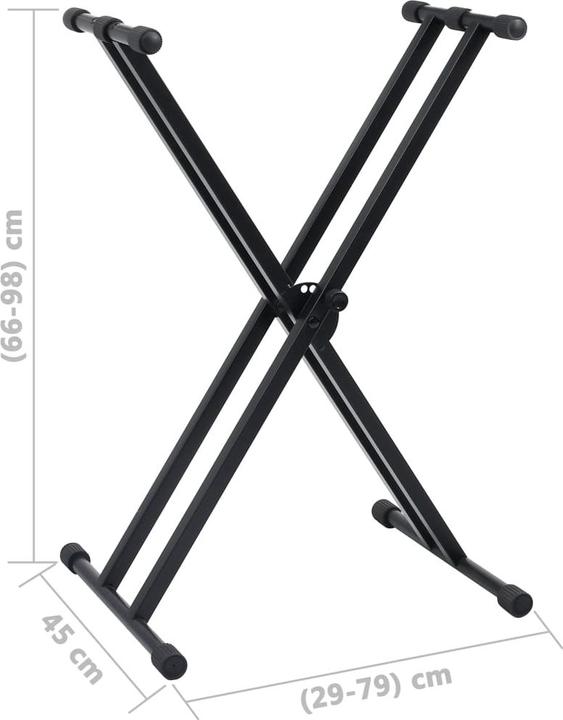 Produktbild vidaXL Keyboardständer und Hocker (Keyboard)