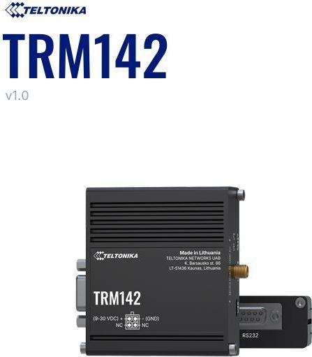 Produktbild Teltonika NETWORKS TRM142 Industrial 4G Modem