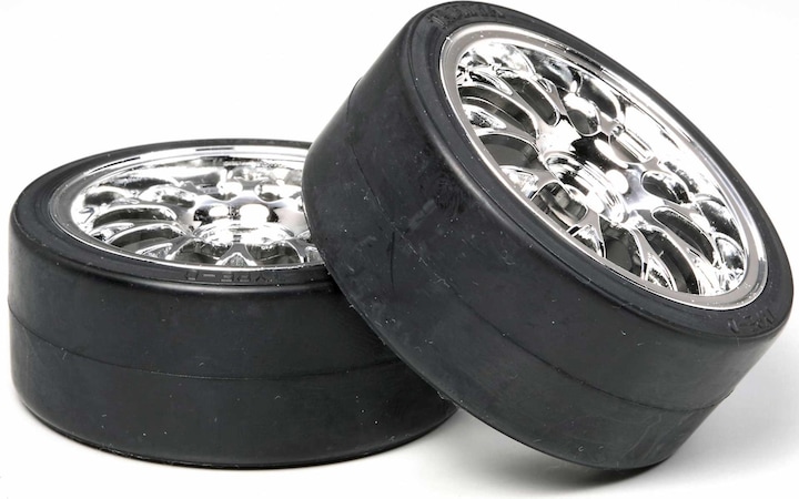 Actual product image Tamiya Drift Tire/Mesh Wheel(2)