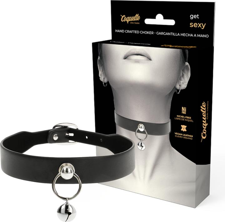 Coquette Chic Desire Handmade Choker Jingle Bell