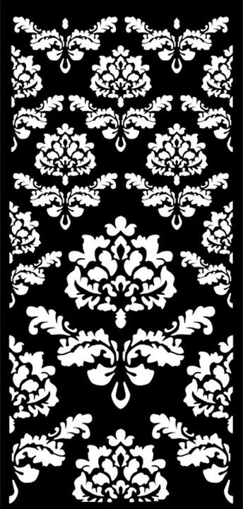Actual product image Stamperia Wallpaper" stencil