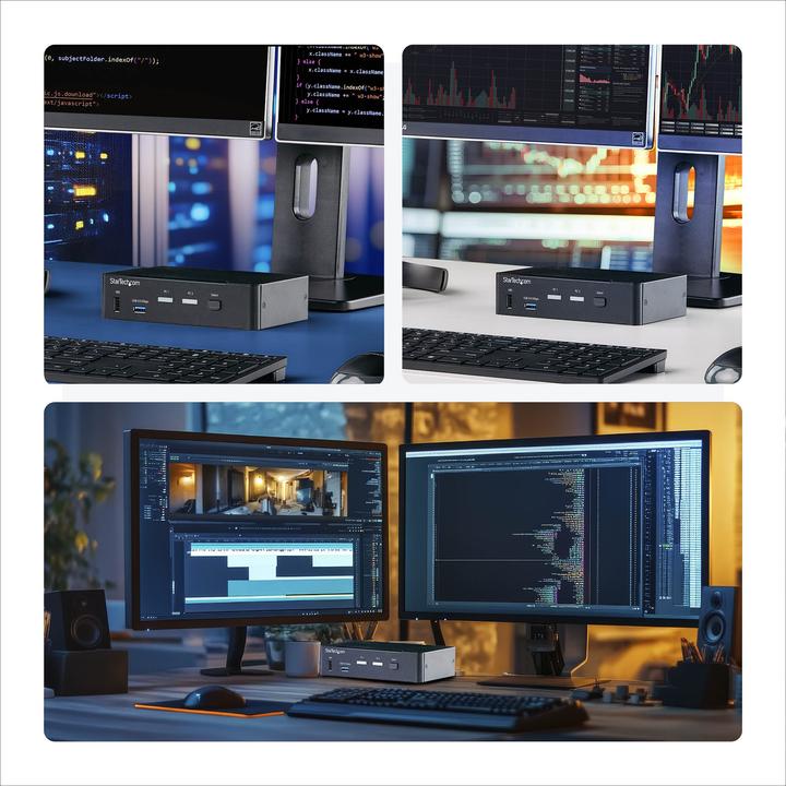 Produktbild StarTech 2-Port DP KVM Switch