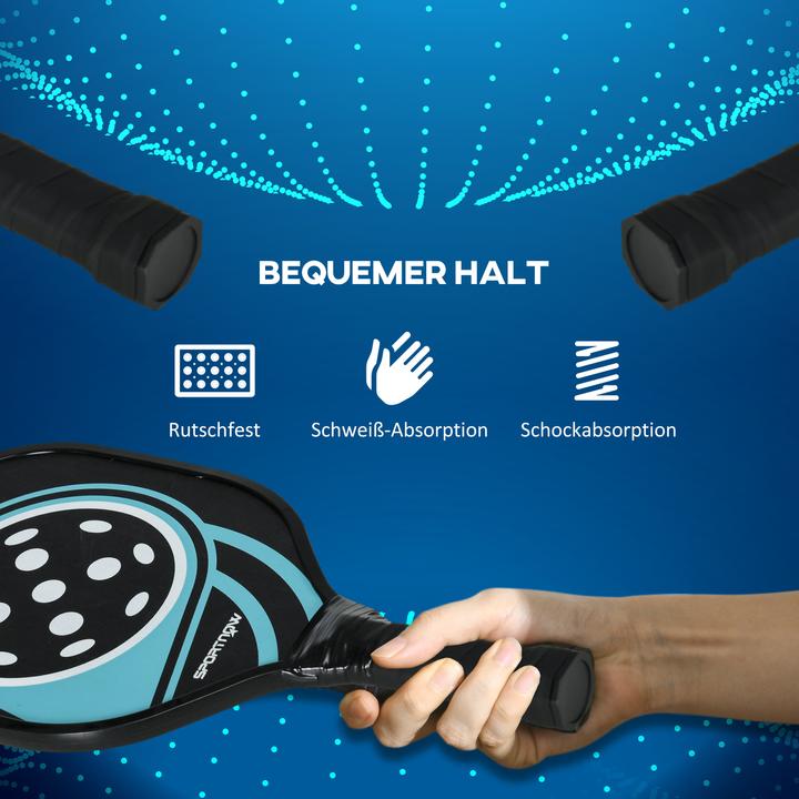 Produktbild SportNow Pickleball-Set mit 4 Schlägern und 4 Bällen