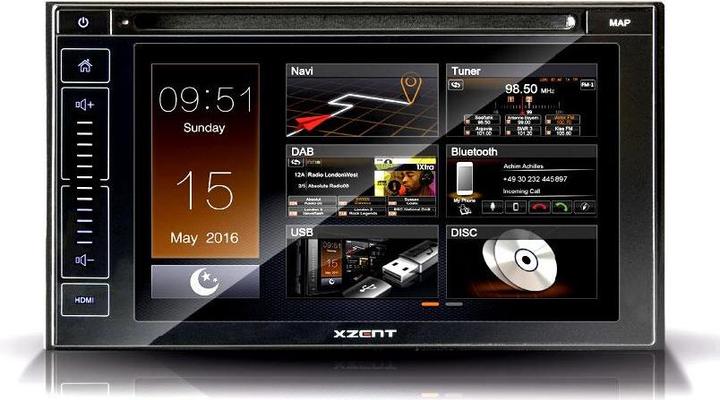 Produktbild Xzent Autoradio X-402 (4-Kanal-Verstärker)
