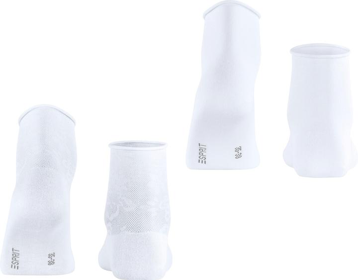 Produktbild Esprit Lacy Flowers 2-Pack Baumwollsocken (2er Pack, 39 - 42)