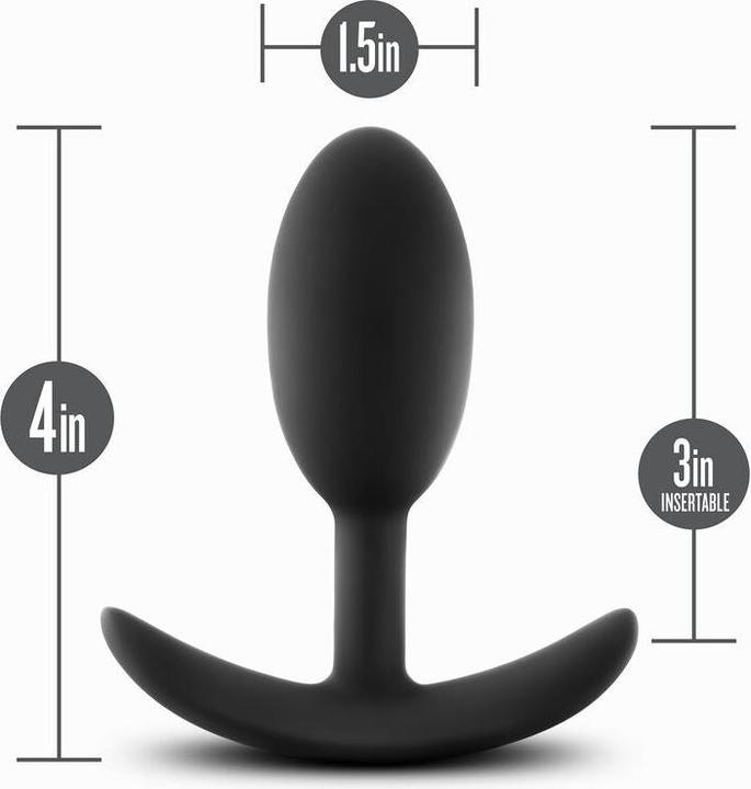 Immagine prodotto Blush Platinum Silicone Vibra Slim Plug MittelgroÃ