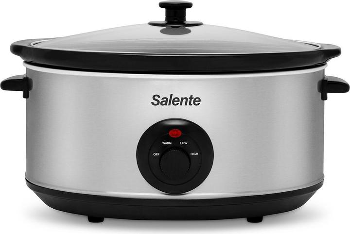 Immagine prodotto Evolveo Salente HotPot, pentola a cottura lenta, 6,5 l, controllo manuale, acciaio inox