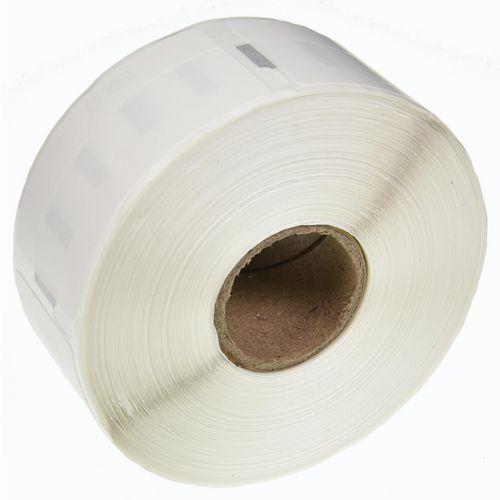 Markenlos, Etiketten, Etikettenrolle 5D11355-WT 51 mm Schwarz, Weiss
