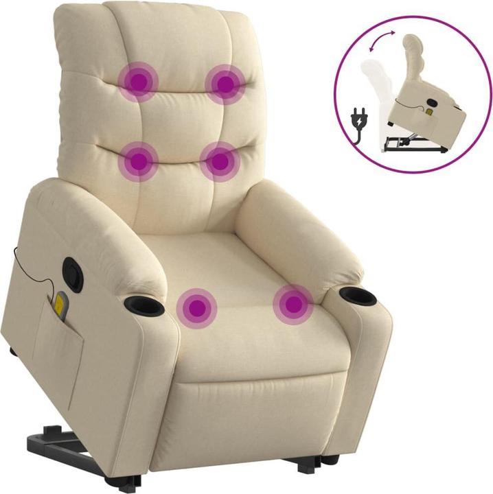 Image du produit vidaXL Massagesessel mit Aufstehhilfe
