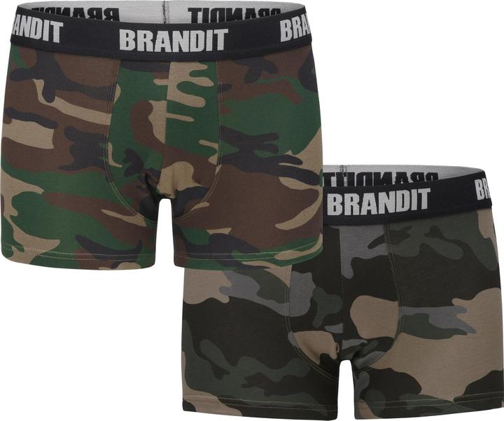 Immagine prodotto Brandit Boxer Logo 2 Pack (S, Confezione da 2)