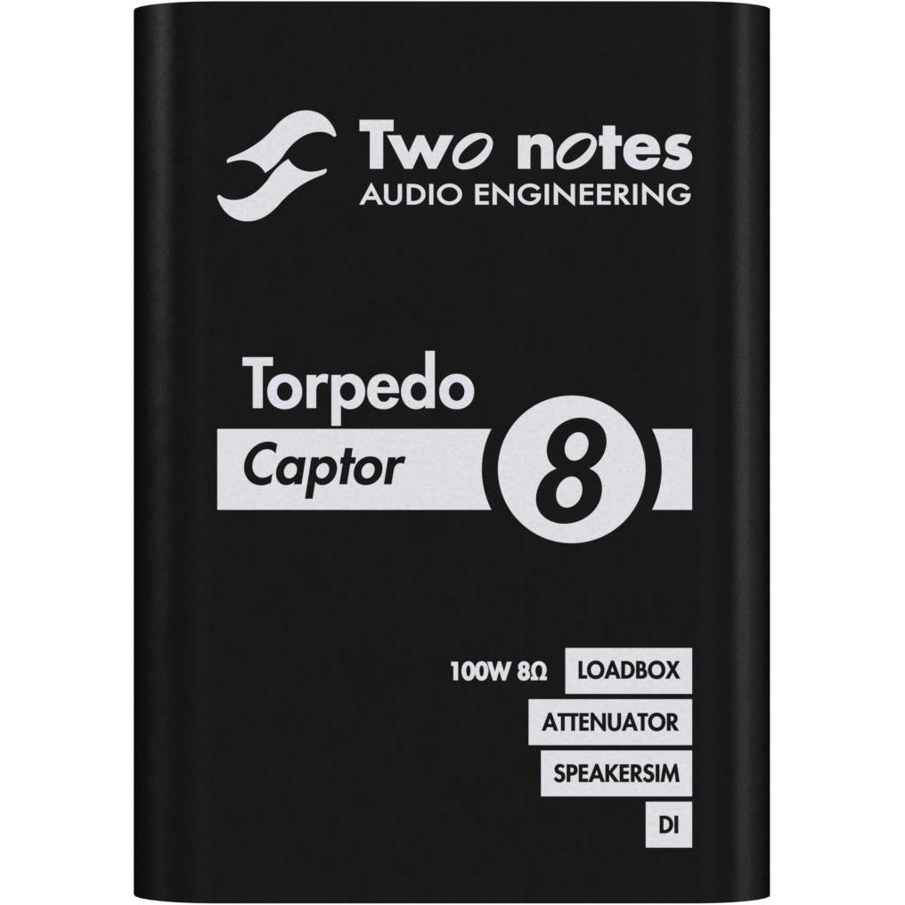 Thumbnail - Two Notes Torpedo Captor 8 (Attenuator, Loadbox), Effektgerät, Schwarz