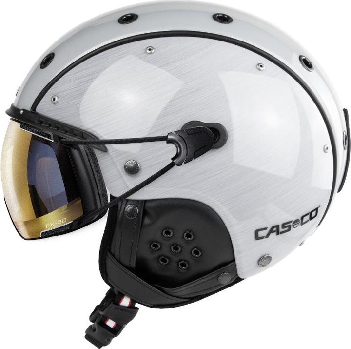 Casco SP-3 BRUSHED STEEL Skihelm (58 - 62 cm, L)