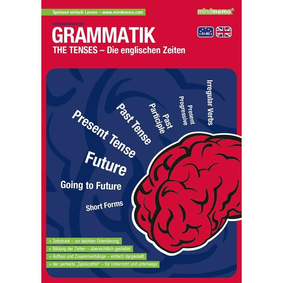 mindmemo Lernfolder - The Tenses - Die englischen Zeiten - Zusammenfassung, Schulbücher von Hunstein Philipp, Fischer He...