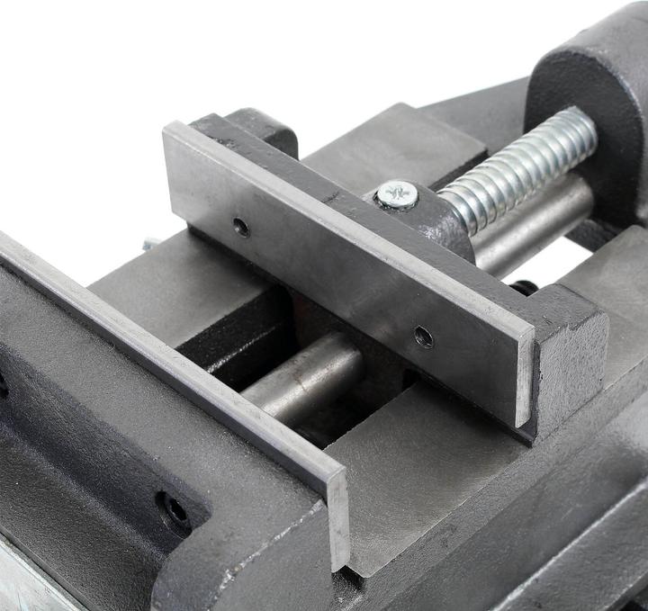 Produktbild Wiltec 125mm Schraubstock Drehteller Maschinenschraubstock Tischschraubstock (125 mm)