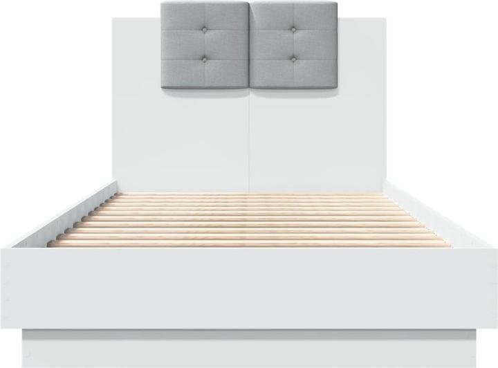 Actual product image VidaXL Bed frame with headboard (90 x 190 cm)