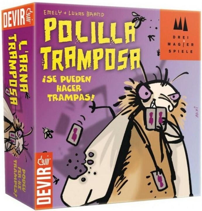 Produktbild Devir Tischspiel Polilla Tramposa 221138 (Spanisch, 1 - 5 Spieler)
