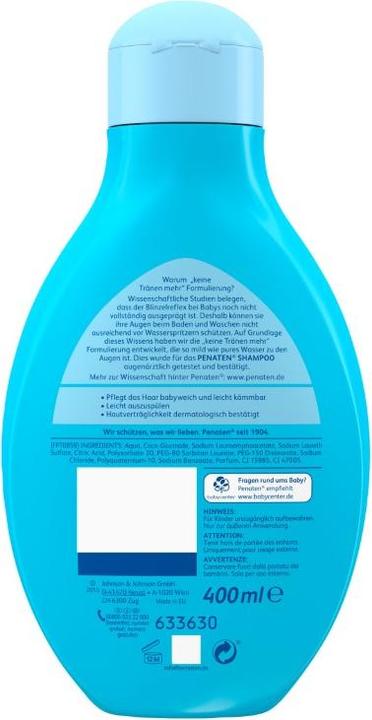 Actual product image Penaten Shampoo 400ml no more tears
