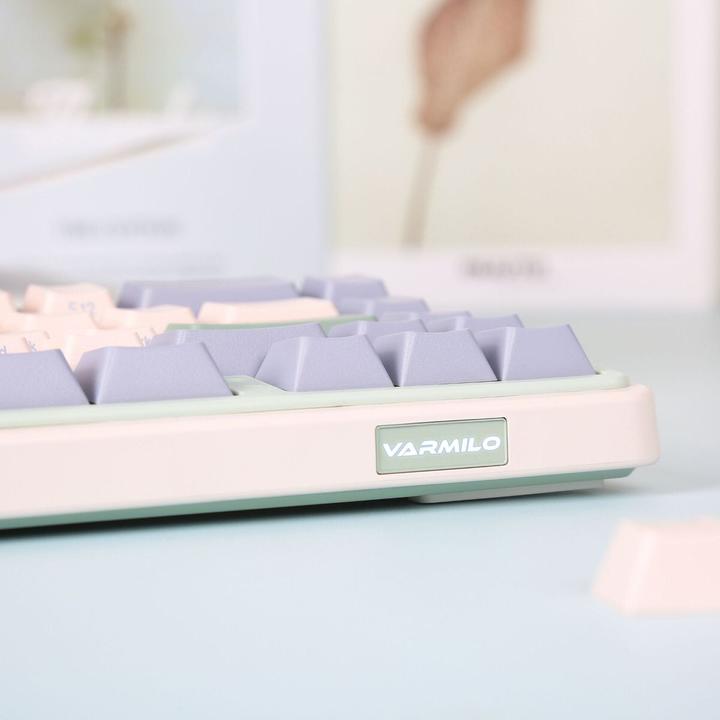 Image du produit Varmilo Minilo VXT67 Eucalyptus (US, Filaire, Sans fil)