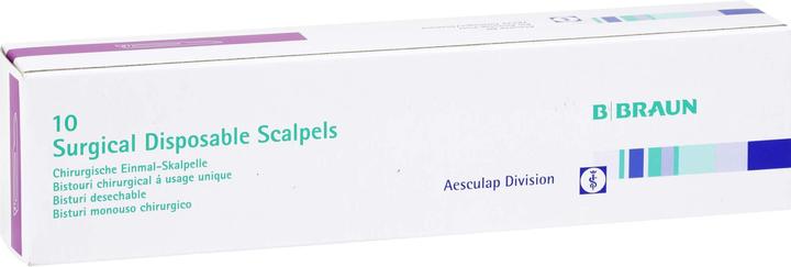 Produktbild Dr. Junghans Skalpell Aes Einmal Fig 15, 10 St