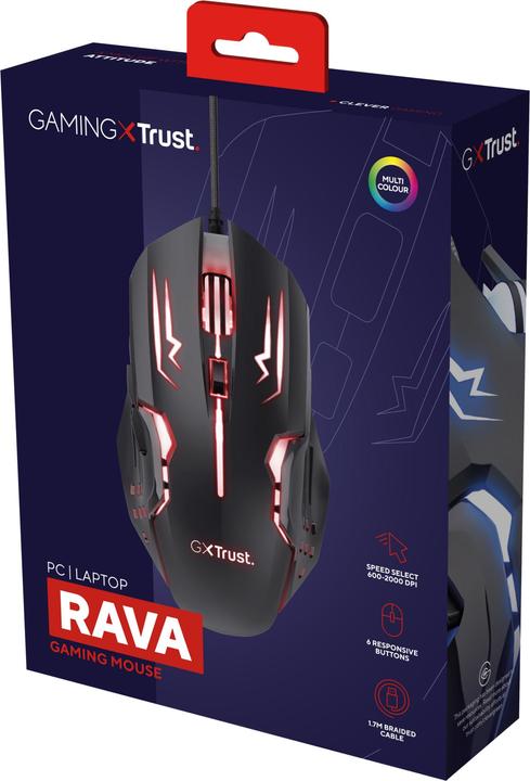 Actual product image Trust GXT 108 Rava (Cable)