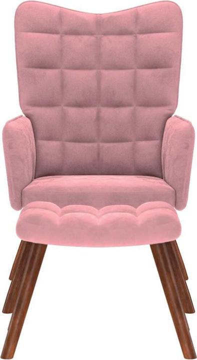 Produktbild vidaXL Entspannungsstuhl mit Hocker