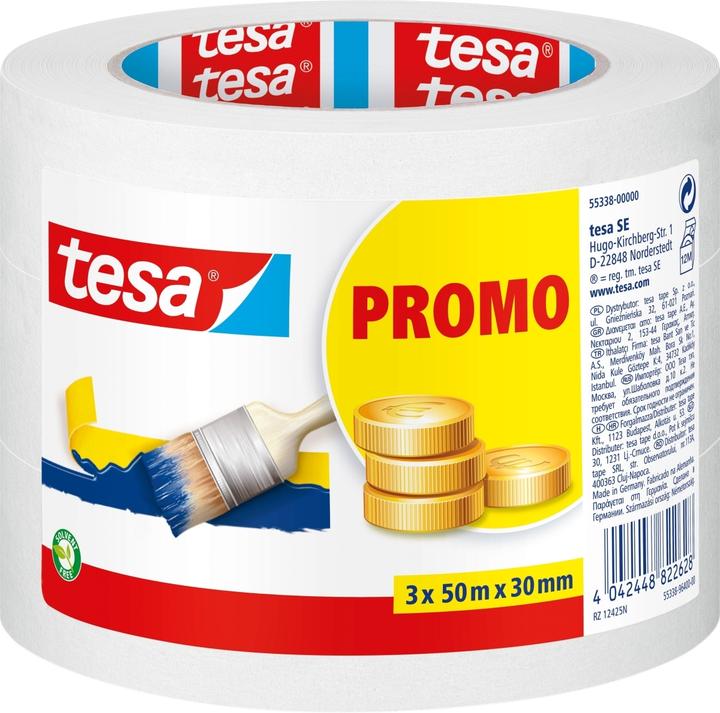 Actual product image tesa Economy painter's tape (30 mm)