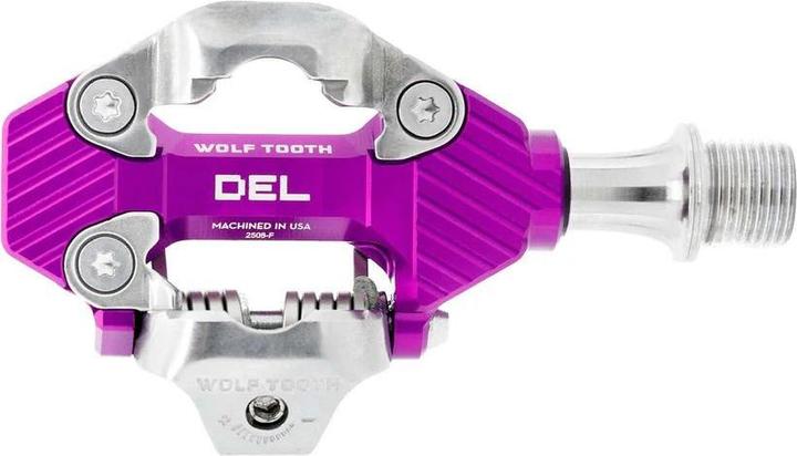 Productafbeelding Wolf Tooth DEL Gravel Klick-Pedal, ultraviolet purple