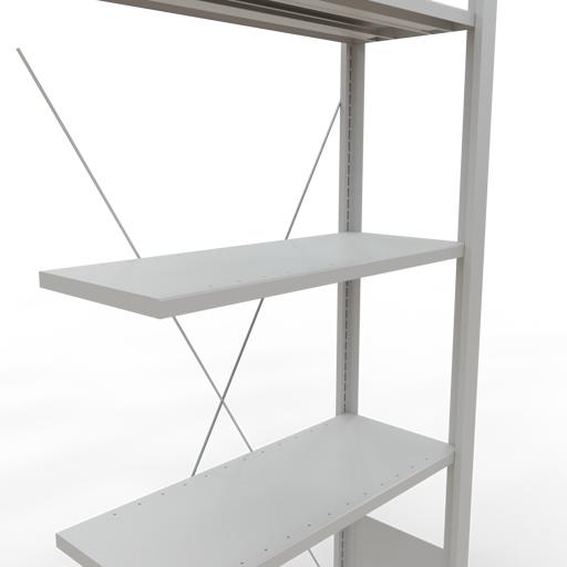 Produktbild Schulte Lagertechnik Stecksystem Anbauregal MULTIplus86