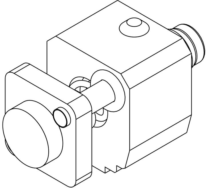 Actual product image HAWA Spring Buffer -Junior 40