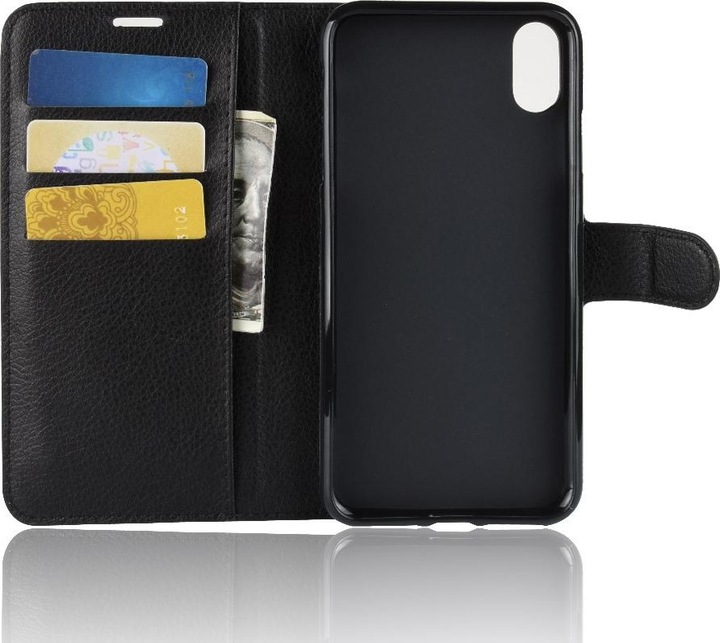 Produktbild Cover-Discount Leder Hülle mit Kartenfach (Apple iPhone XR)