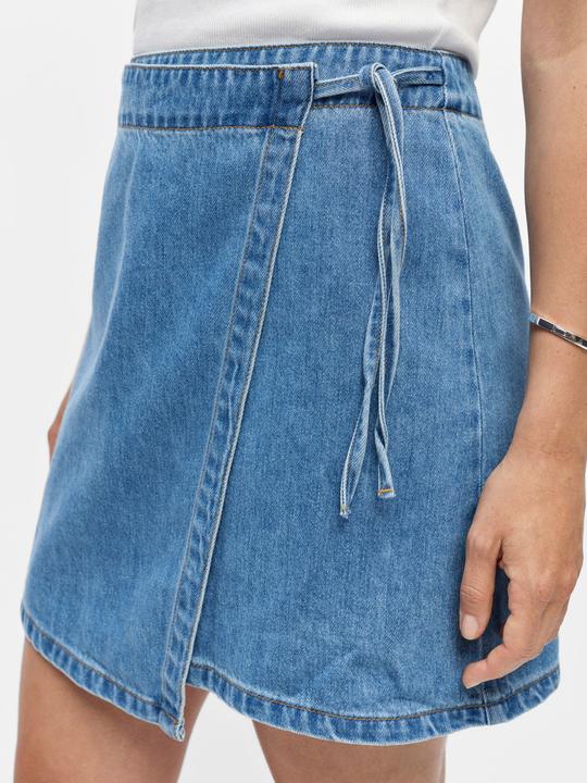 Produktbild Object Denim Wickelrock (34)
