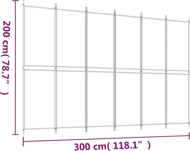 Produktbild vidaXL Raumteiler