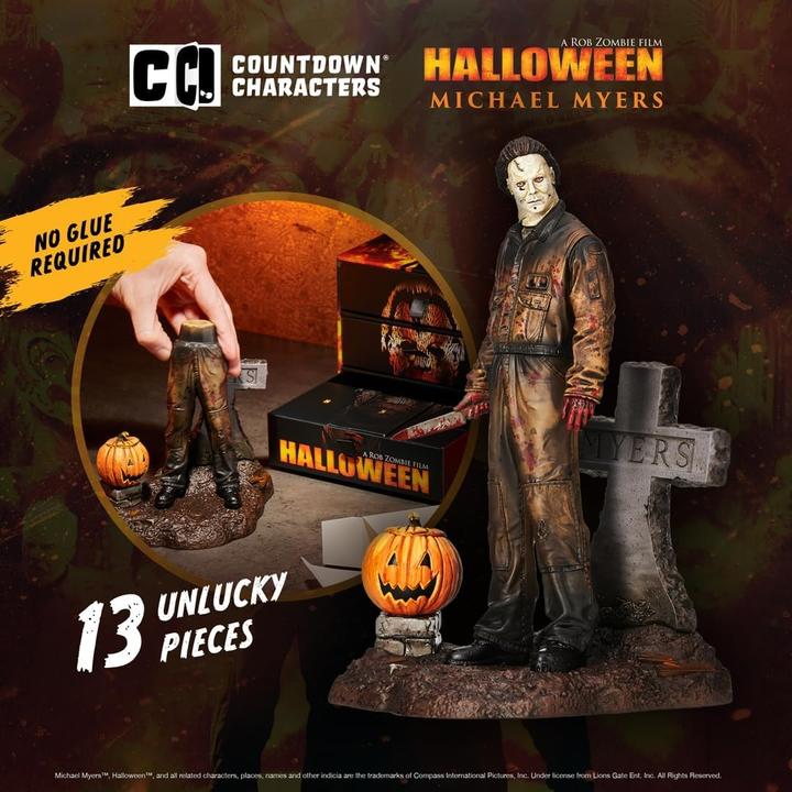 Actual product image Numskull - Halloween- Calendrier de l'Avent de 24 jours (figurine Michael Myers à construire)