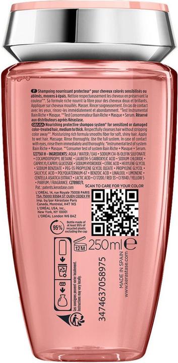 Chroma Absolu Bain Riche Chroma Respect (250 ml, Liquid shampoo)