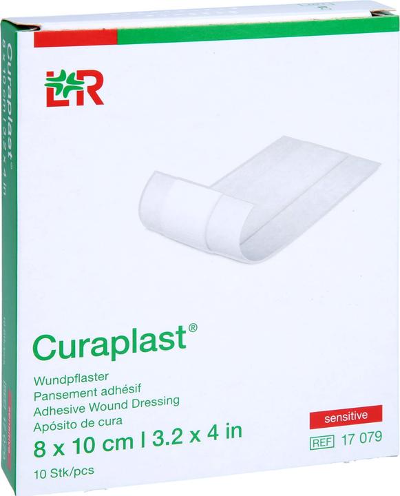 Actual product image Lohmann & Rauscher Wundverband 8cmx10cm hautfarbig (10x)