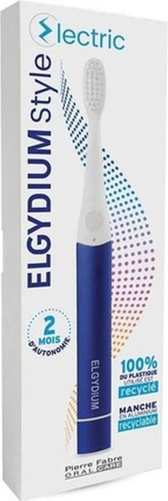 Elgydium Style Electric Toothbrush Navy Blue