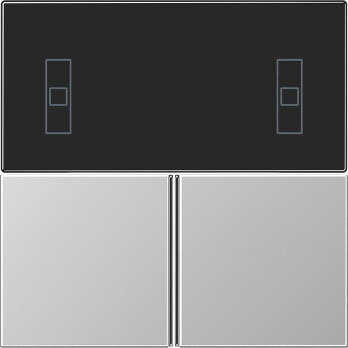 JUNG Tastensatz alu komplett AL 4093 TSA