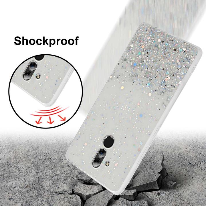 Produktbild Cadorabo TPU Hülle mit Glitzer für Huawei MATE 20 LITE (Huawei Mate 20 Lite)